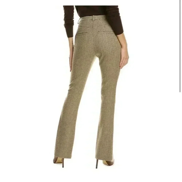NWT A.L.C. Edwin Split Hem Check Plaid Pants size 4 - Picture 10 of 10